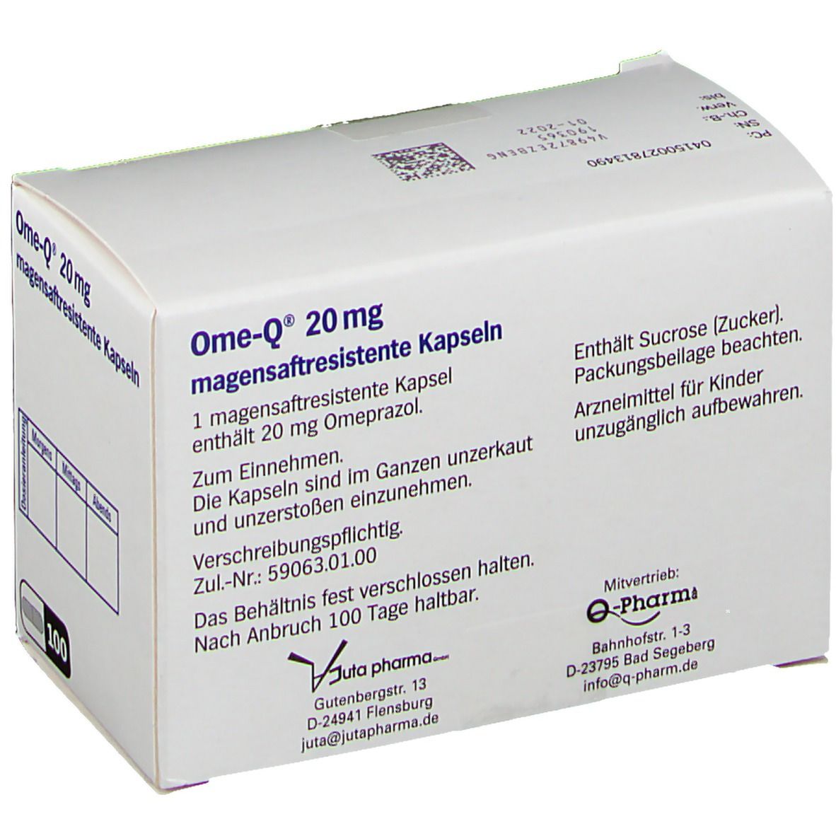 Ome-Q® 20 mg