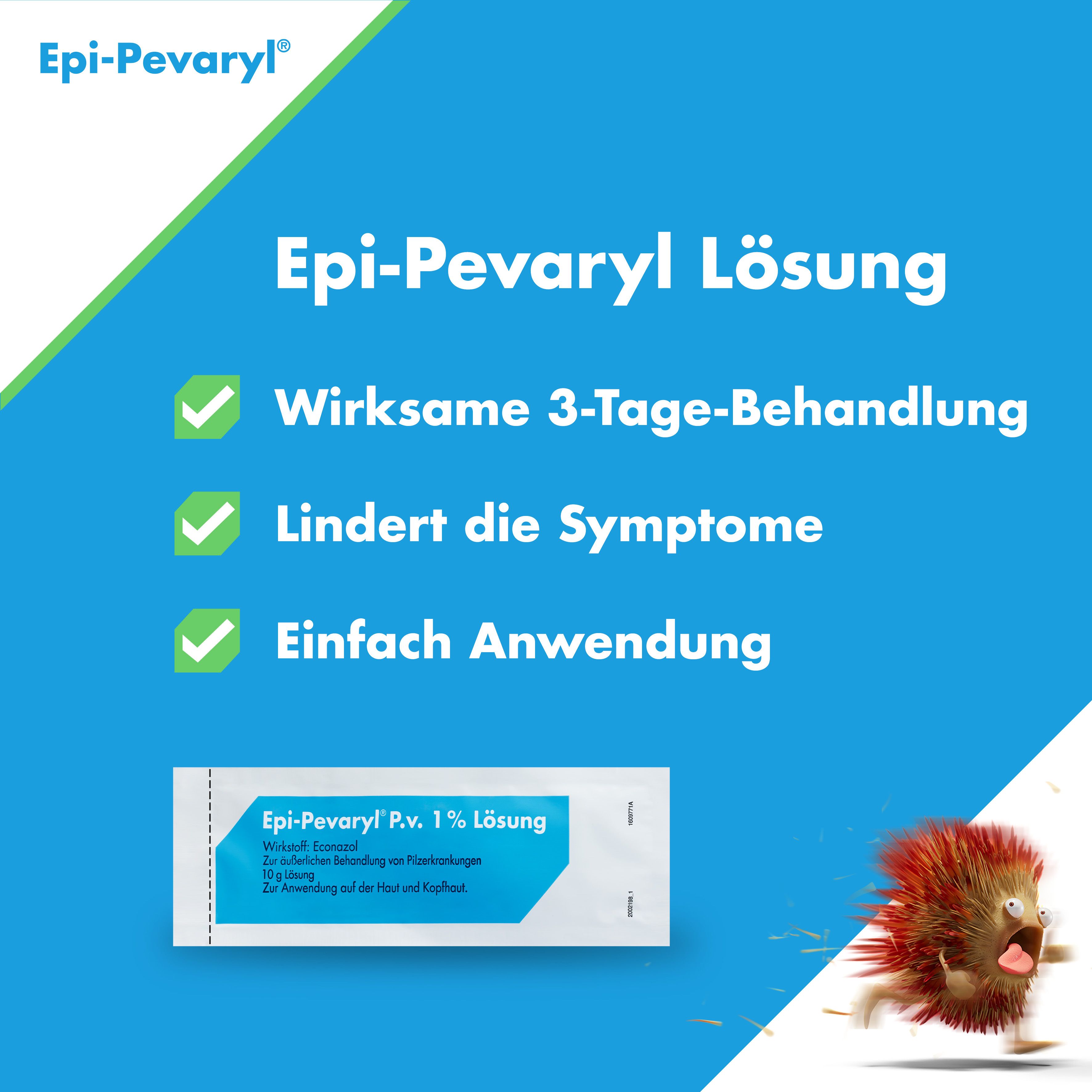 Epi-Pevaryl P.v. 1 % Lösung in Beutel