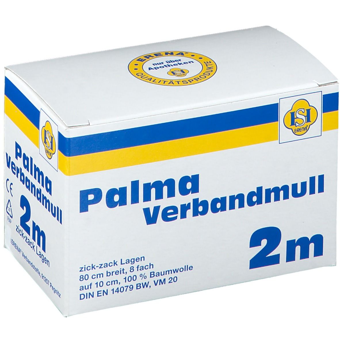 Palma Verbandmull Zick-zack Lagen