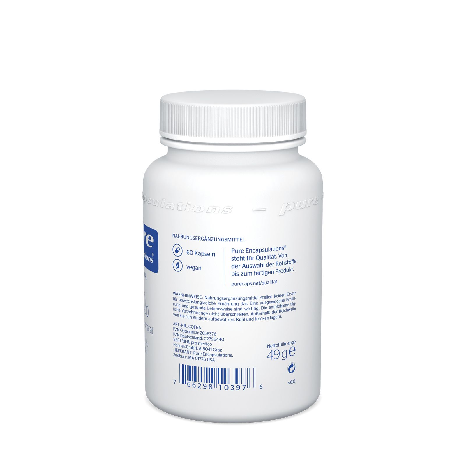 Pure Encapsulations® CoQ10 L-Carnitin Fumarat