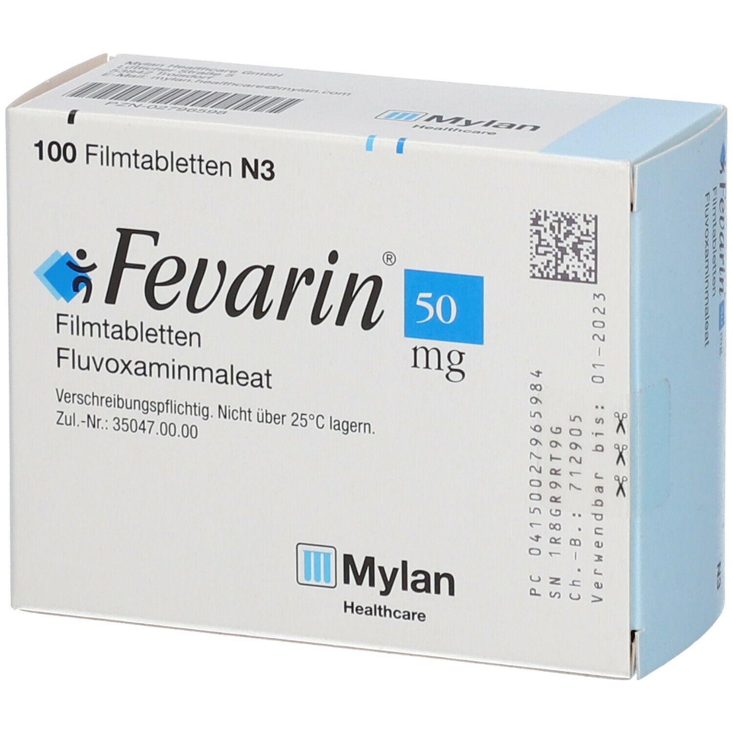 Fevarin® 50 mg