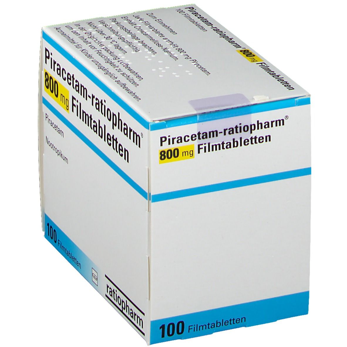 Piracetam Ratiopharm Mg St Mit Dem E Rezept Kaufen SHOP APOTHEKE