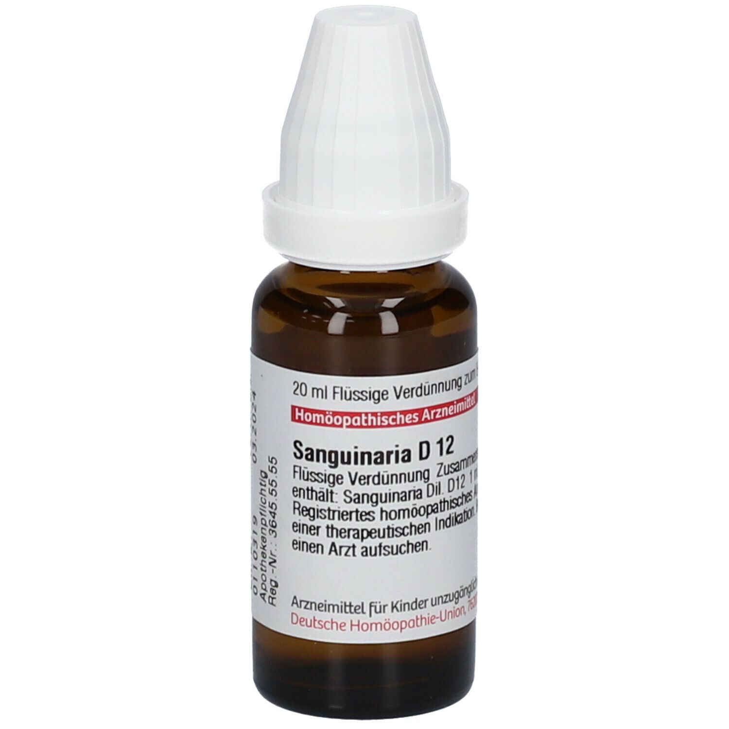 Sanguinaria D 12 Dilution 20 ml