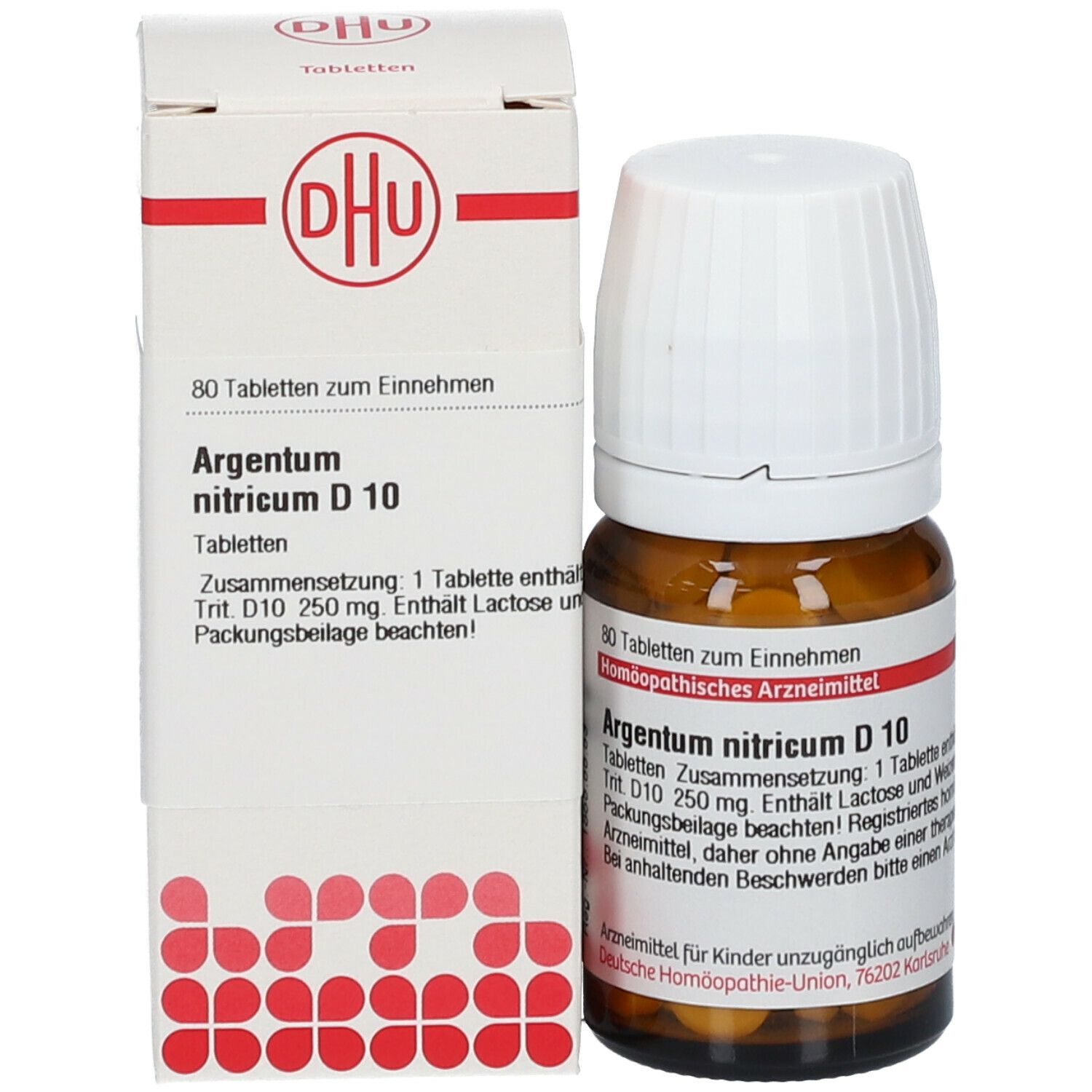 DHU Argentum Nitricum D10
