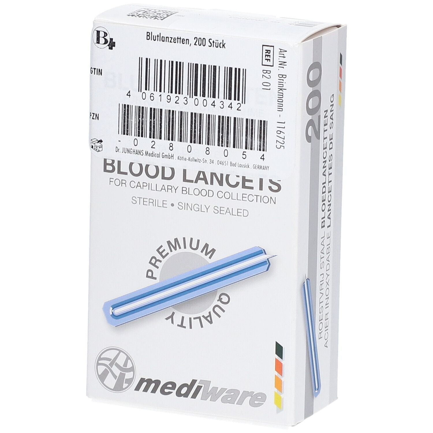 Brinkmann Medical Blutlanzetten