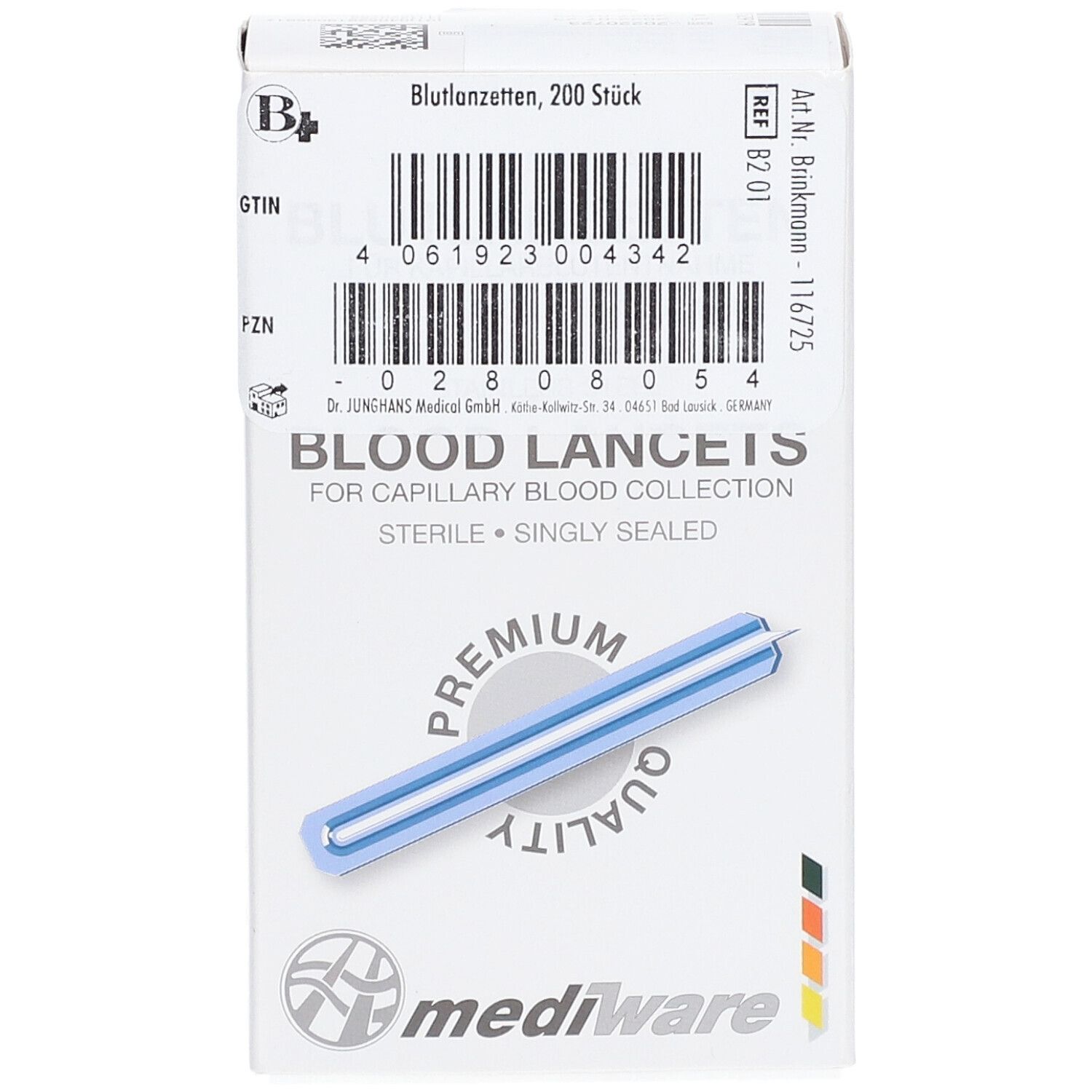 Brinkmann Medical Blutlanzetten
