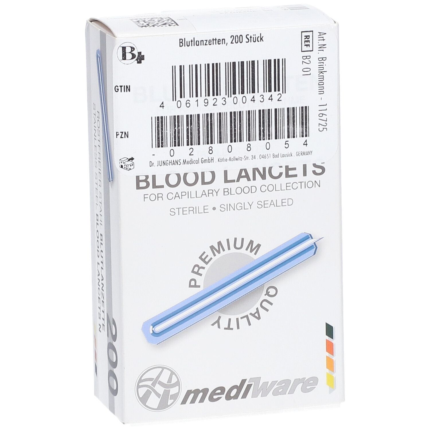 Brinkmann Medical Blutlanzetten
