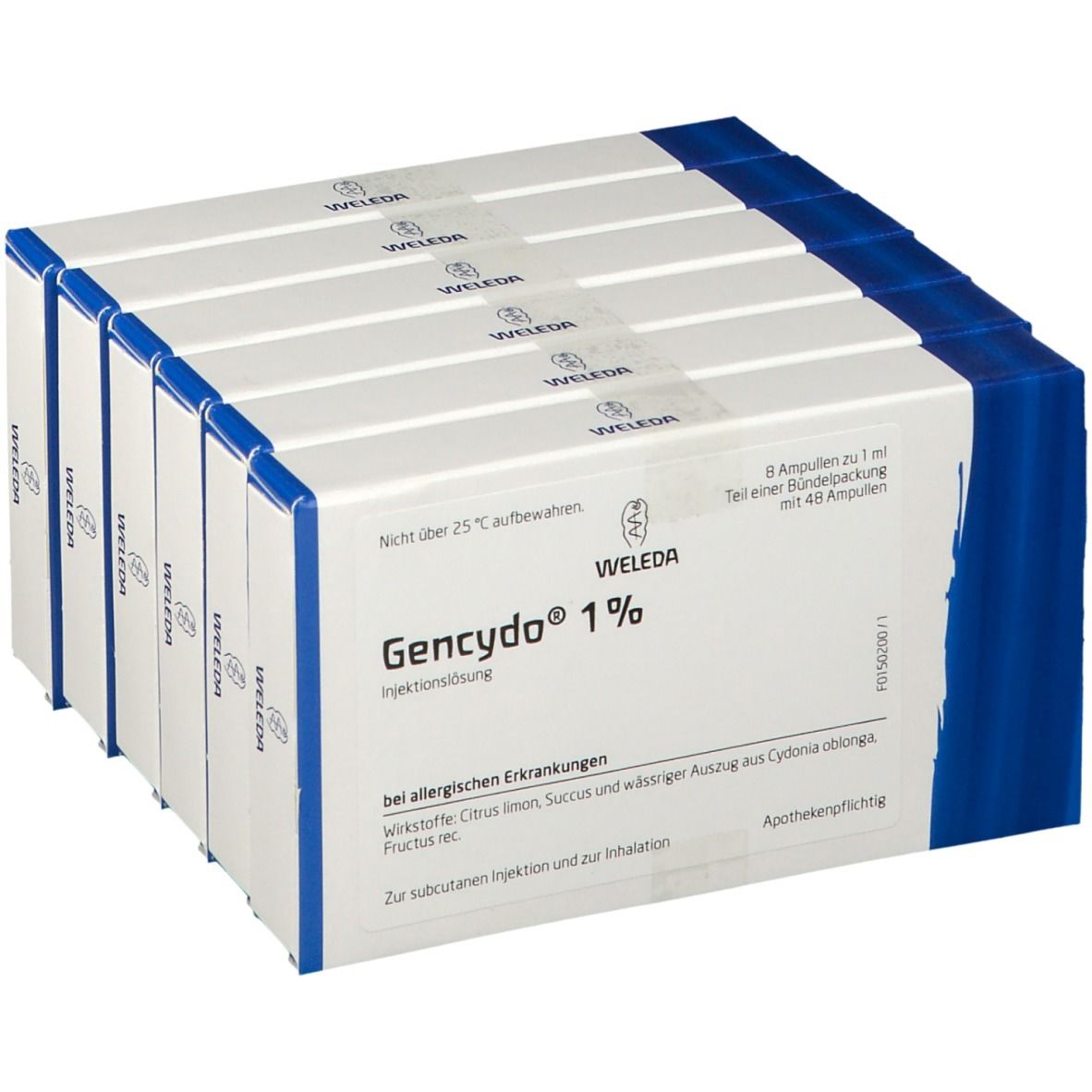 Gencydo 1% Injektionslösung 48x1 ml