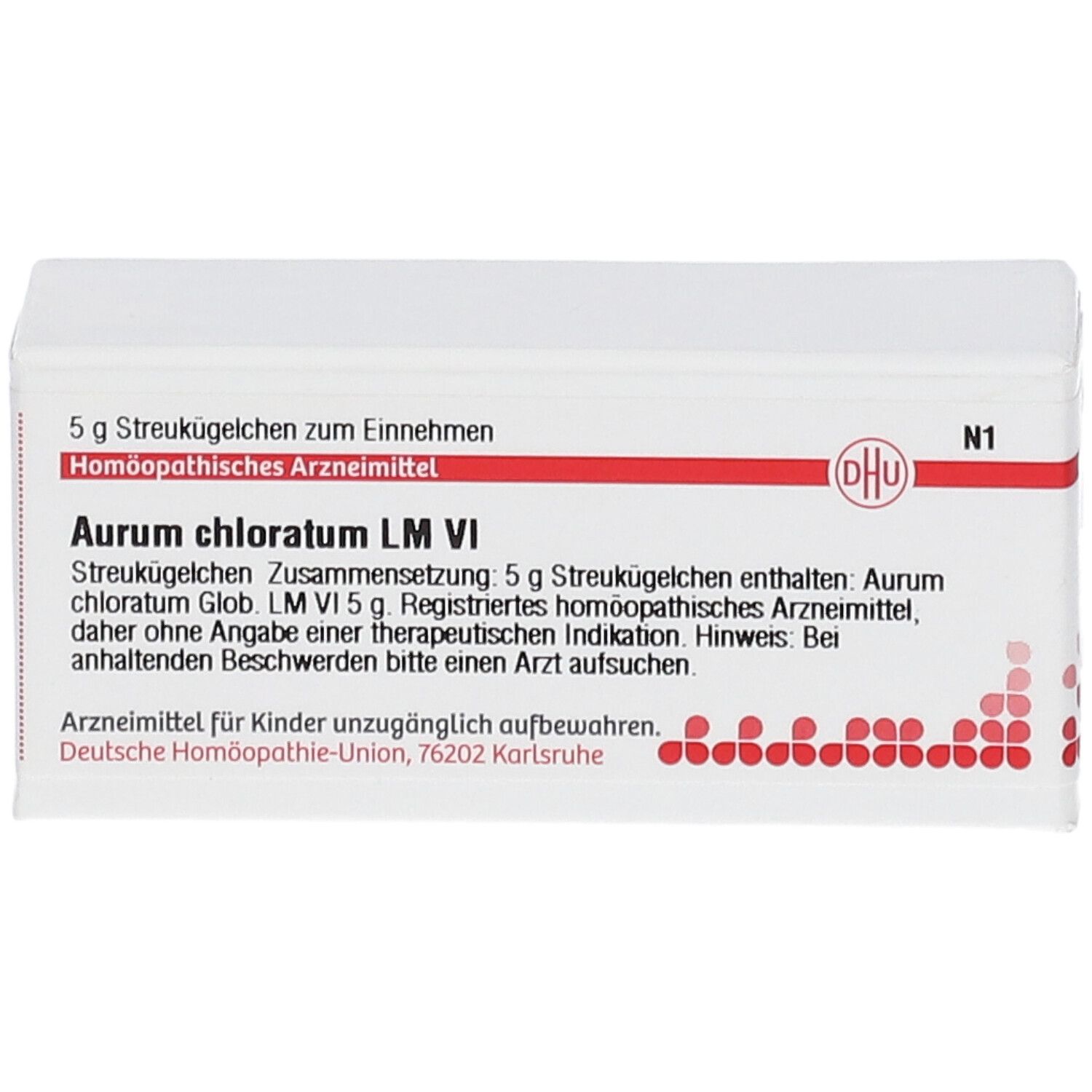 DHU Aurum Chloratum LM VI