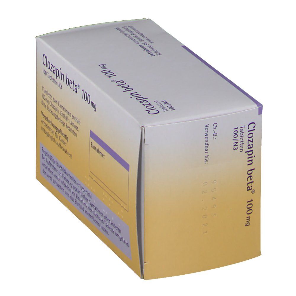 Clozapin beta® 100 mg