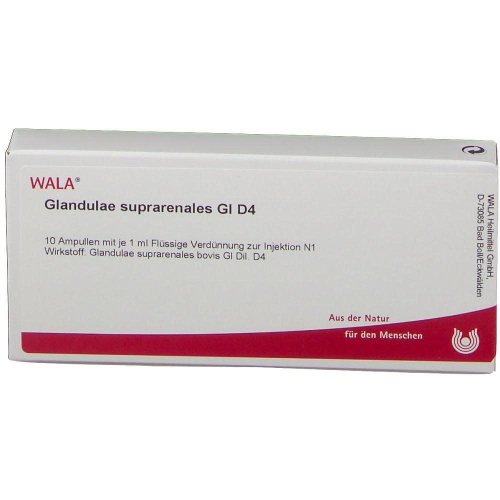 WALA® Glandulae Supraren. Gl D 4 Ampullen