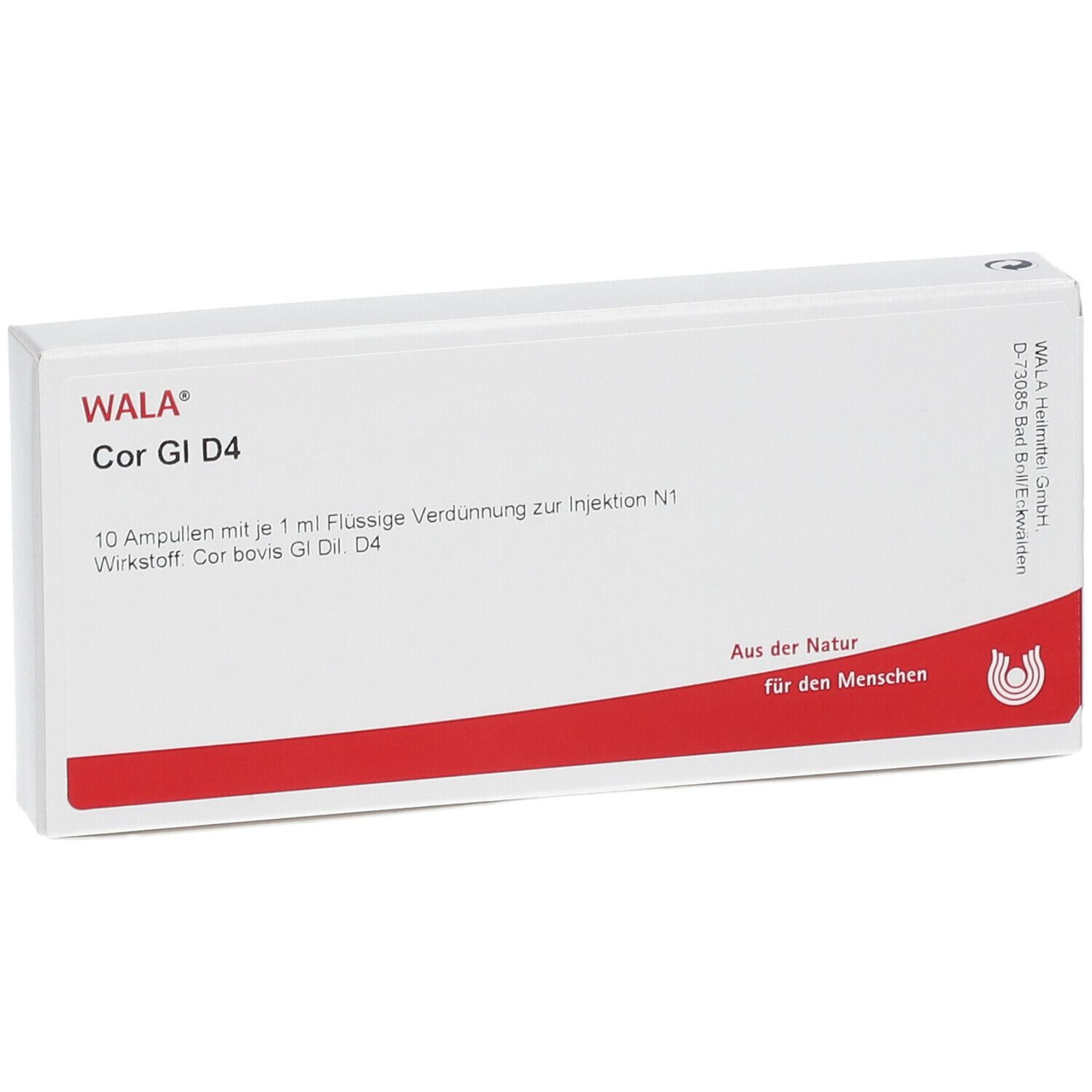 WALA® Cor Gl D 4 Amp.