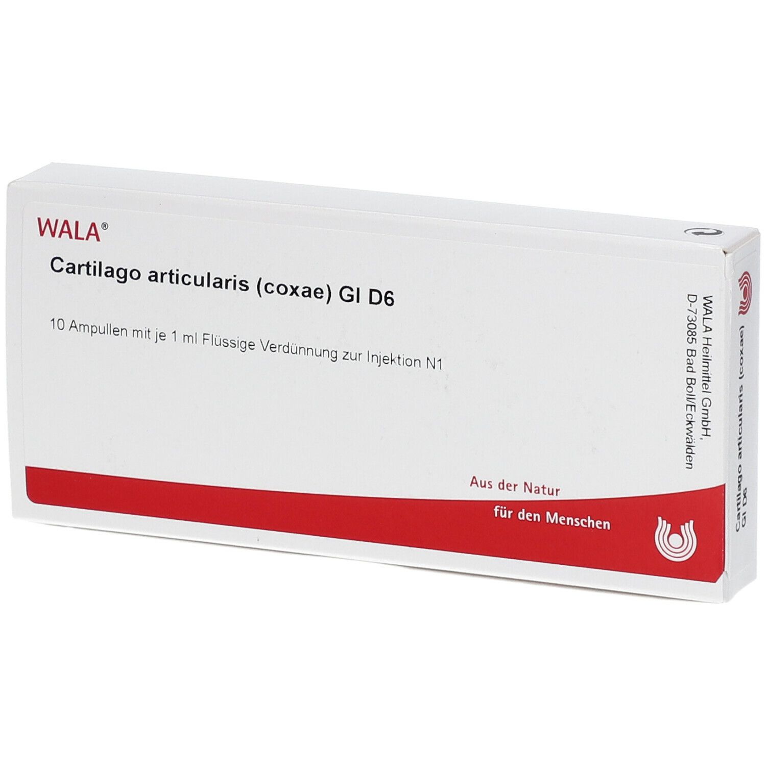WALA® Cartilago articularis coxae Gl D 6