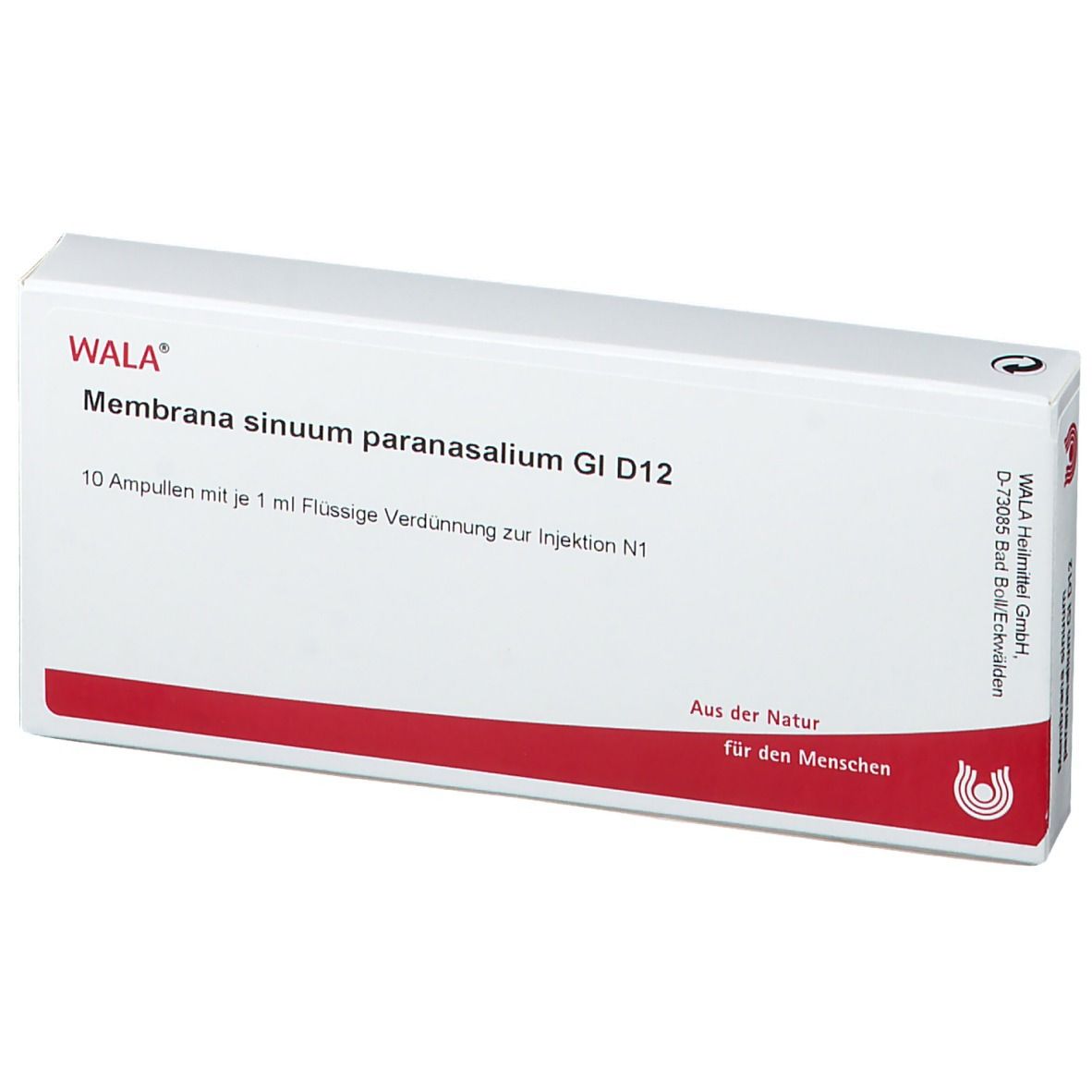 WALA® Membrana sinuum paranasalium Gl D 12