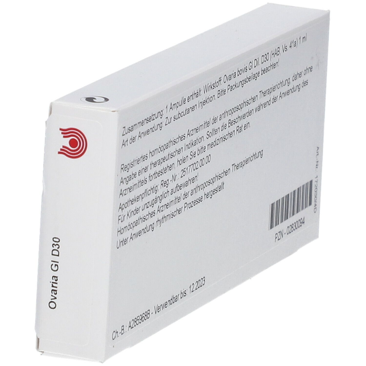 WALA® Ovaria Gl D 30