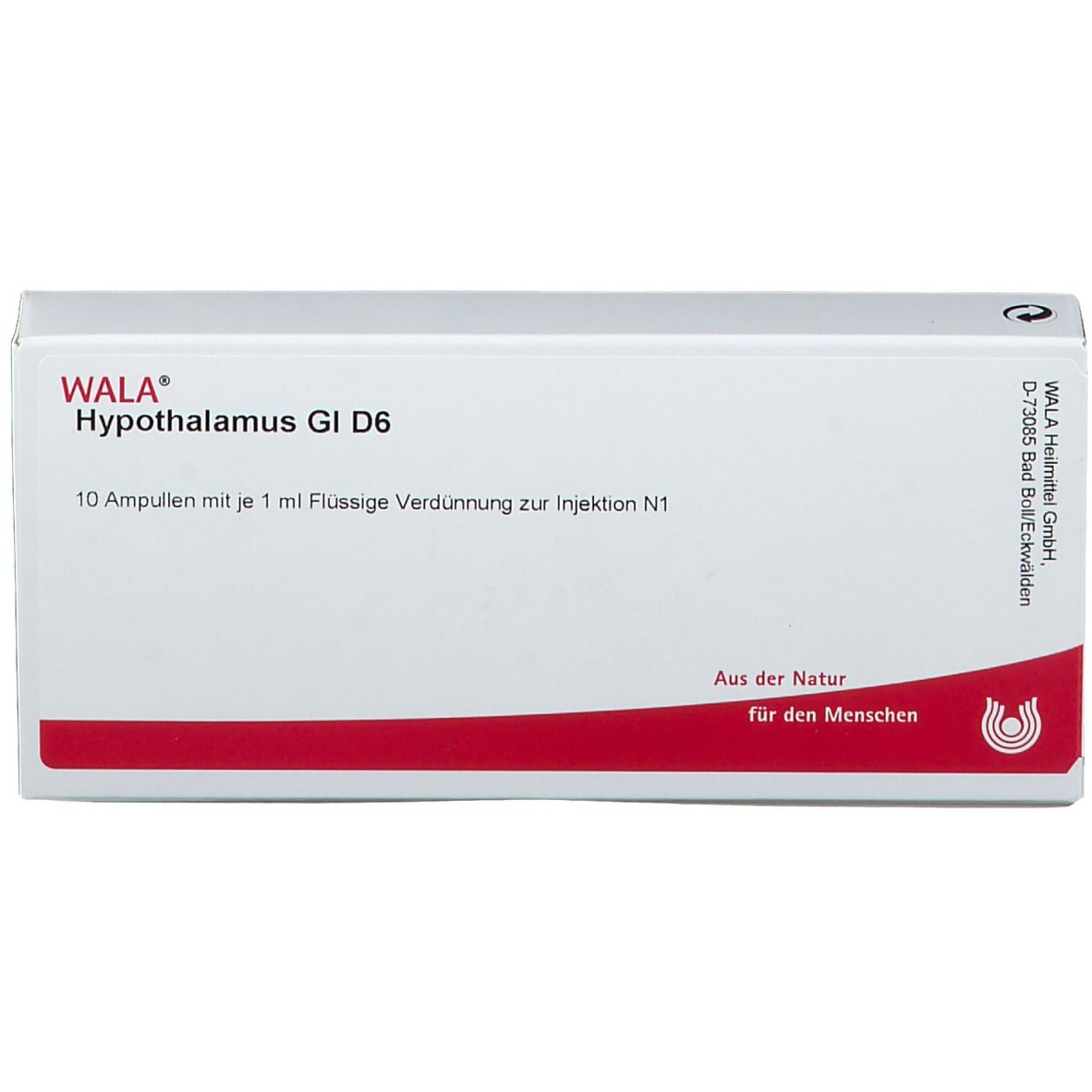 WALA® Hypothalamus Gl D 6