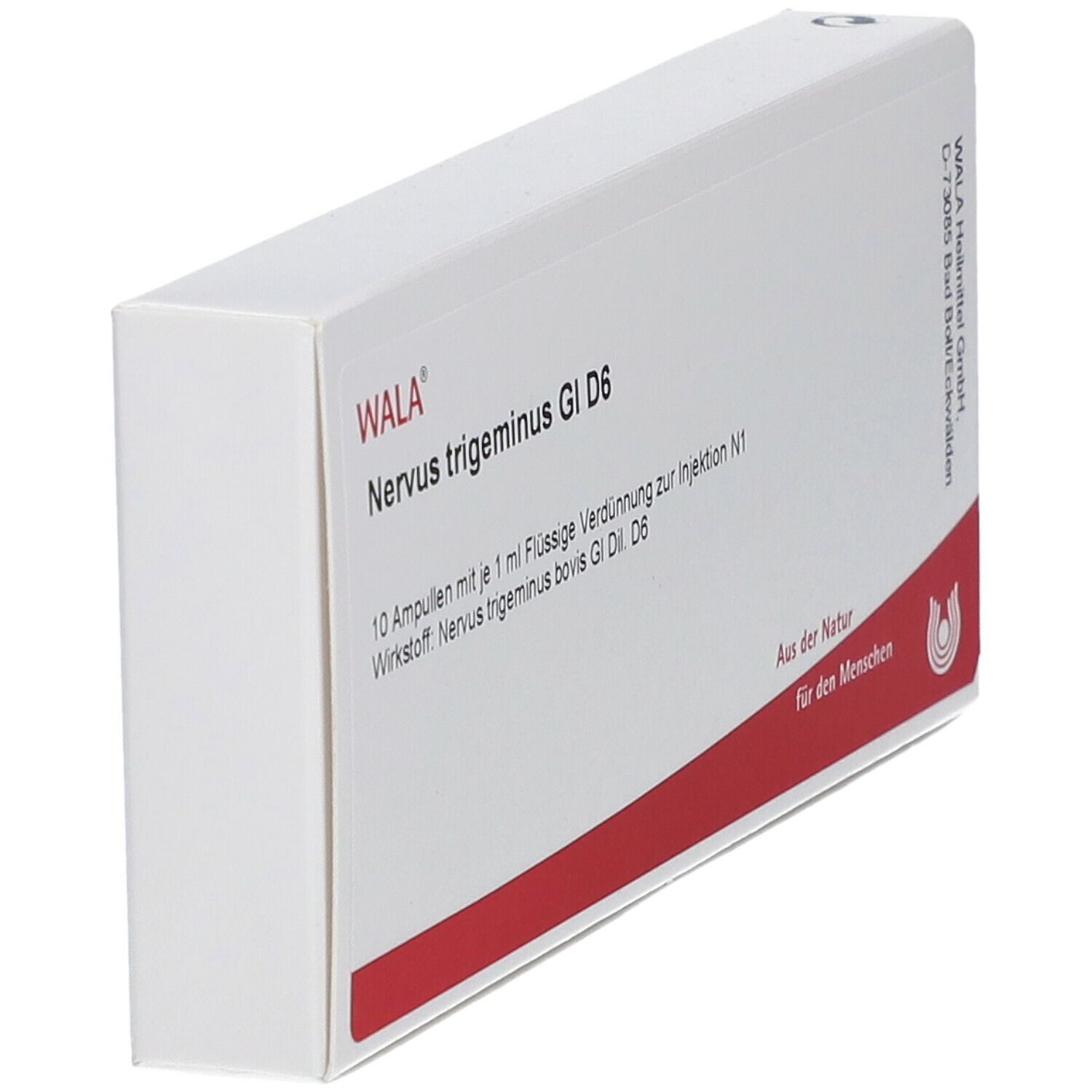 WALA® Nervus Trigeminus Gl D 6 Amp.