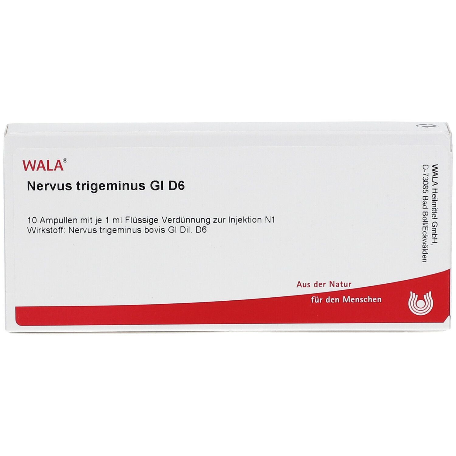 WALA® Nervus Trigeminus Gl D 6 Amp.