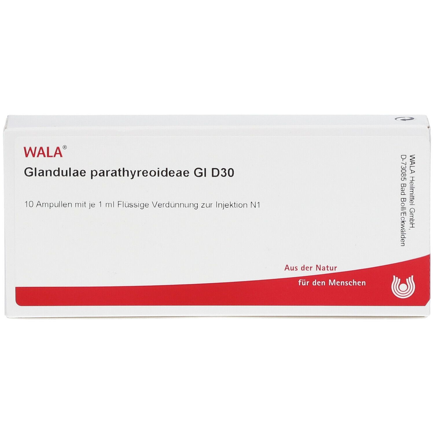 WALA® Glandulae parathyreoideae Gl D 30