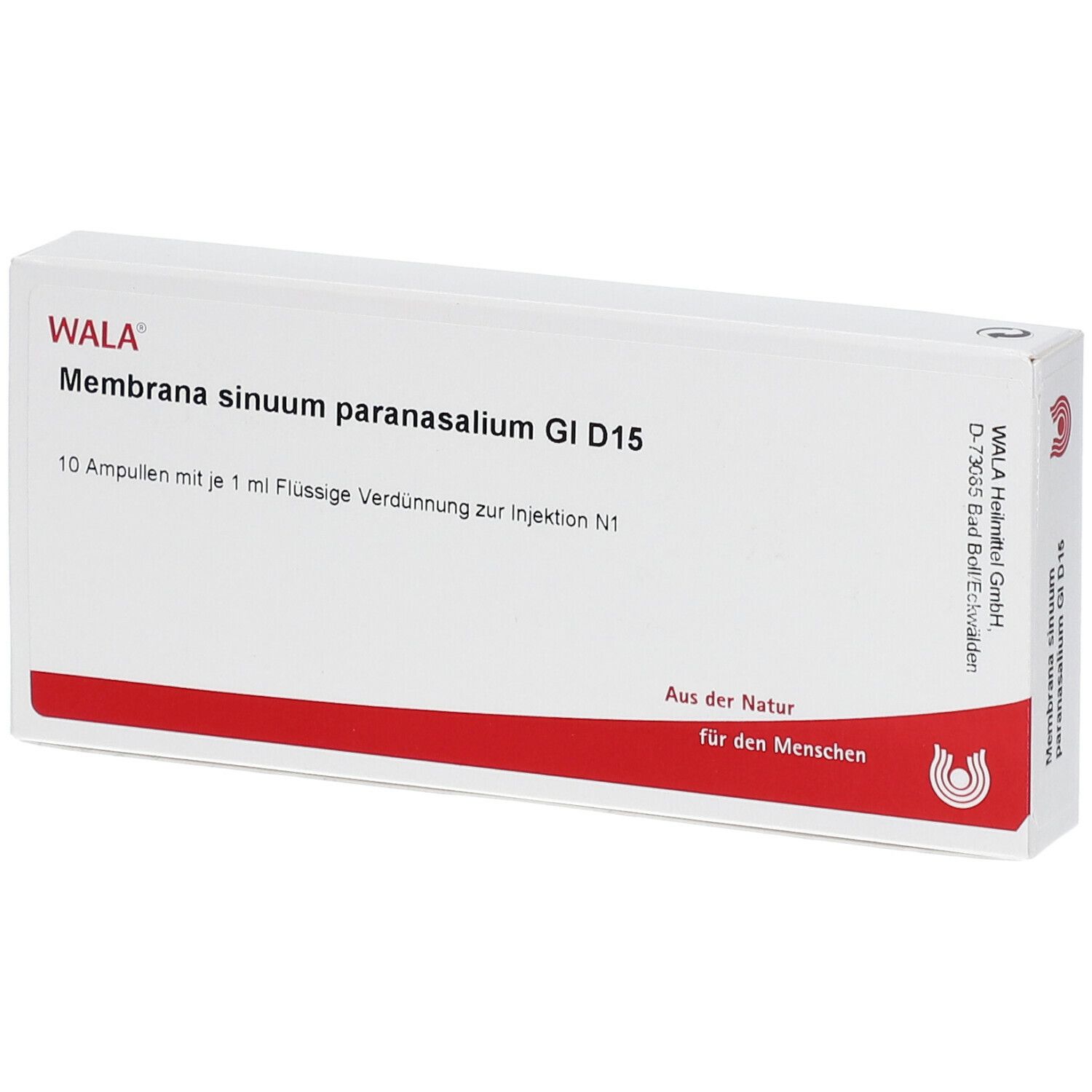 Wala® Membrana sinuum paranasalium Gl D 15