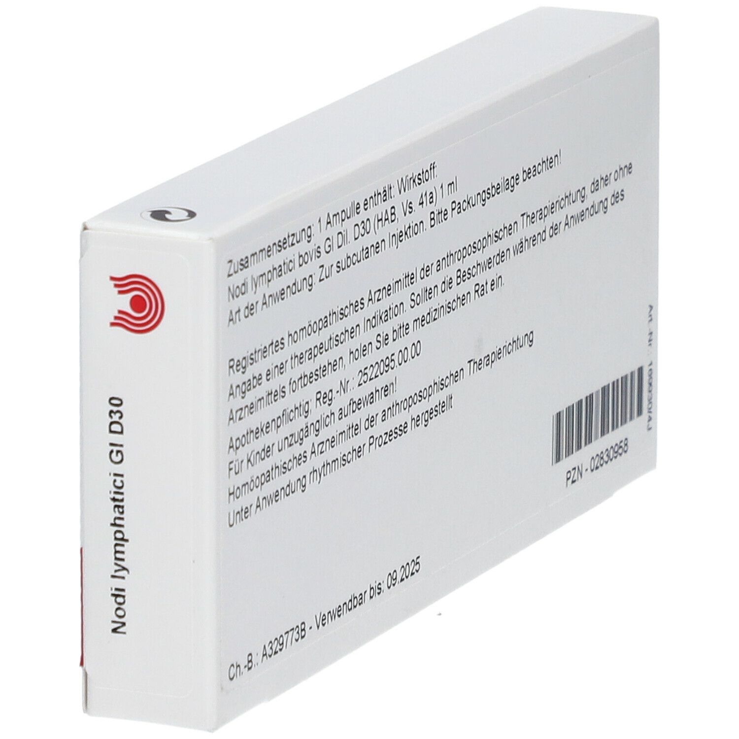 WALA® Nodi lymphatici Gl D 30