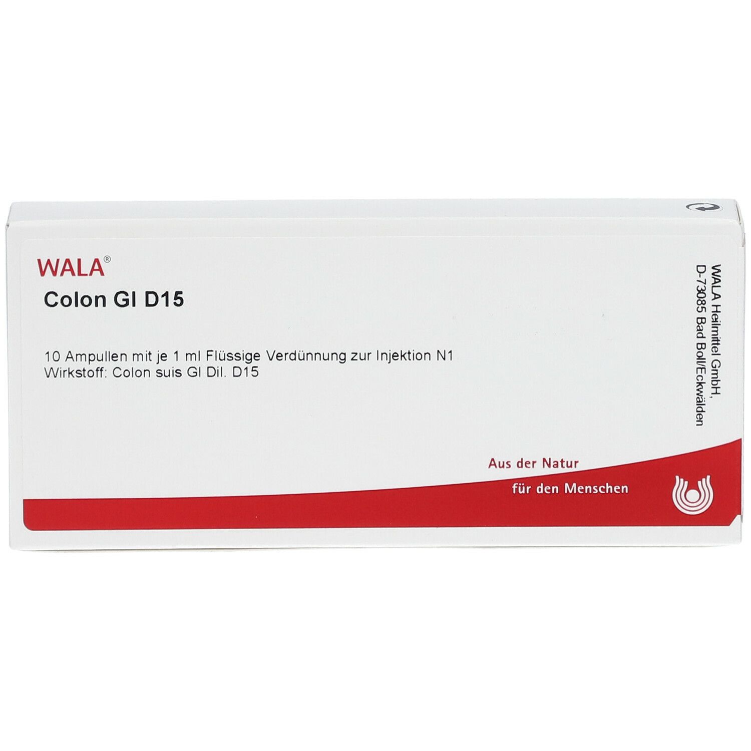 WALA® Colon Gl D 15 Ampullen