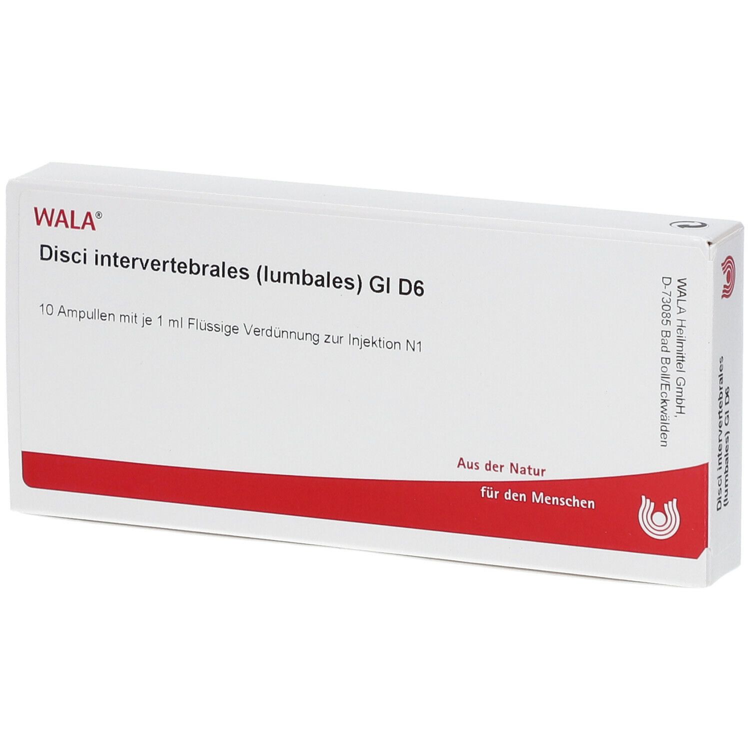 Wala® Disci intervertebrales lumbales Gl D 6