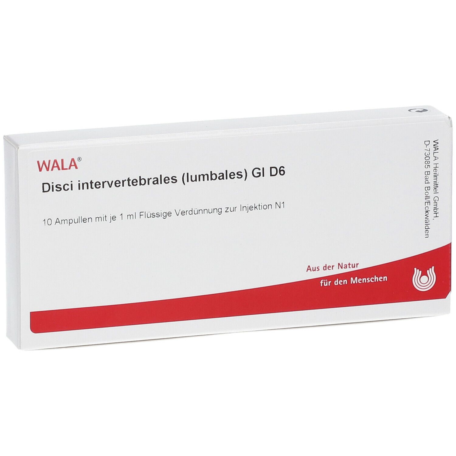 WALA® Disci intervertebrales lumbales Gl D 6