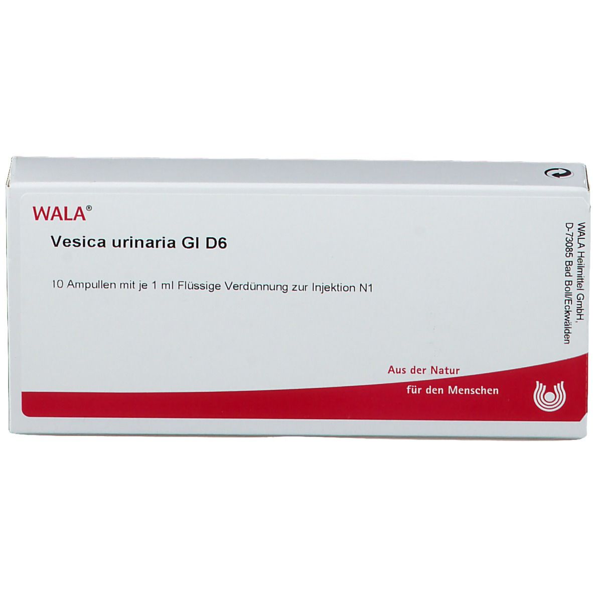 WALA® Vesica urinaria Gl D 6