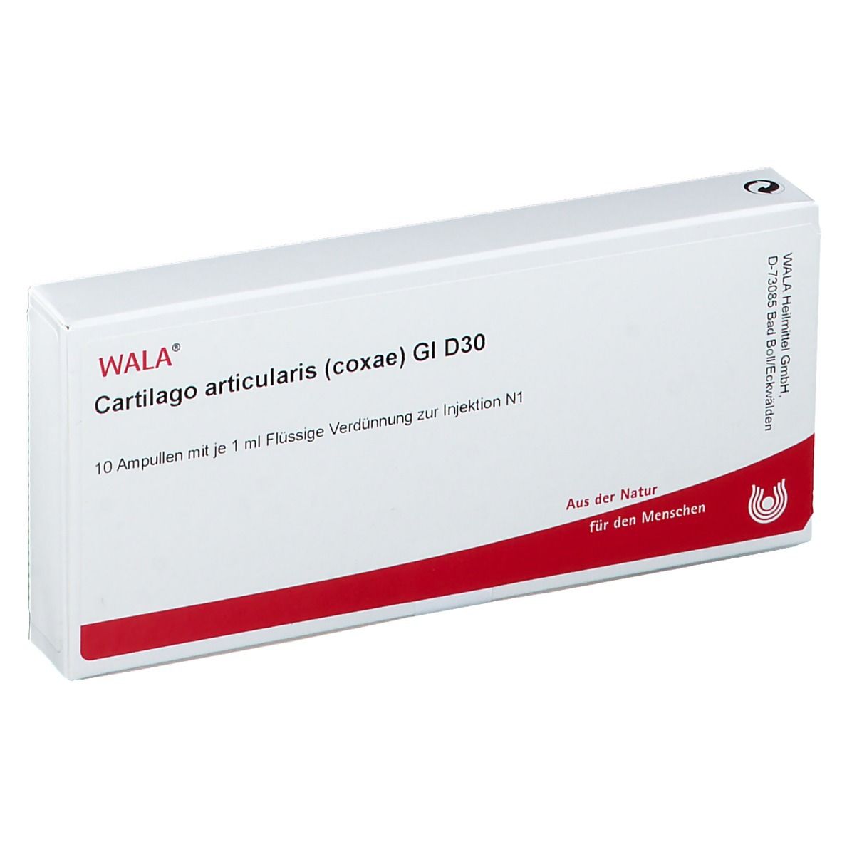 Wala® Cartilago articularis coxae Gl D 30