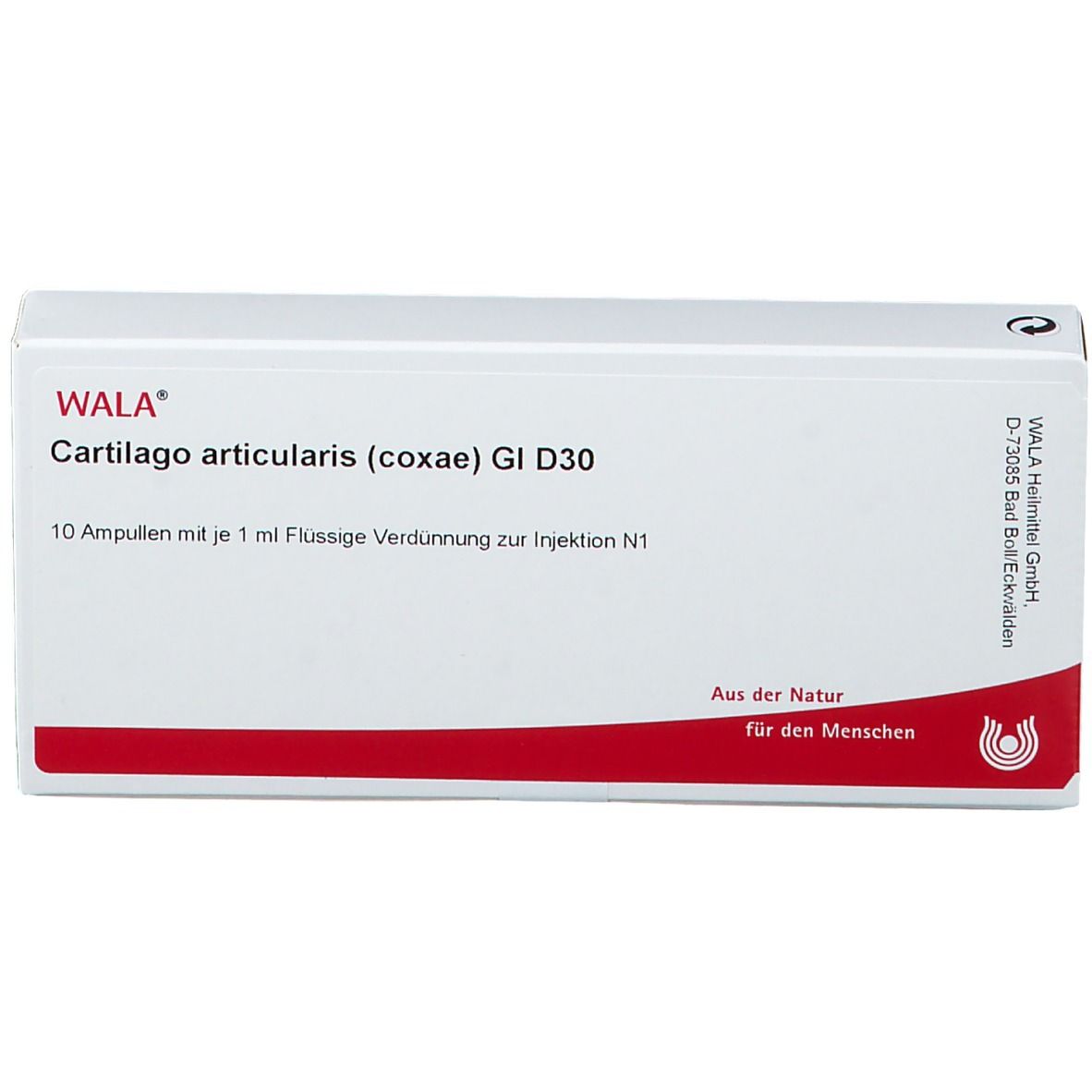 WALA® Cartilago articularis coxae Gl D 30