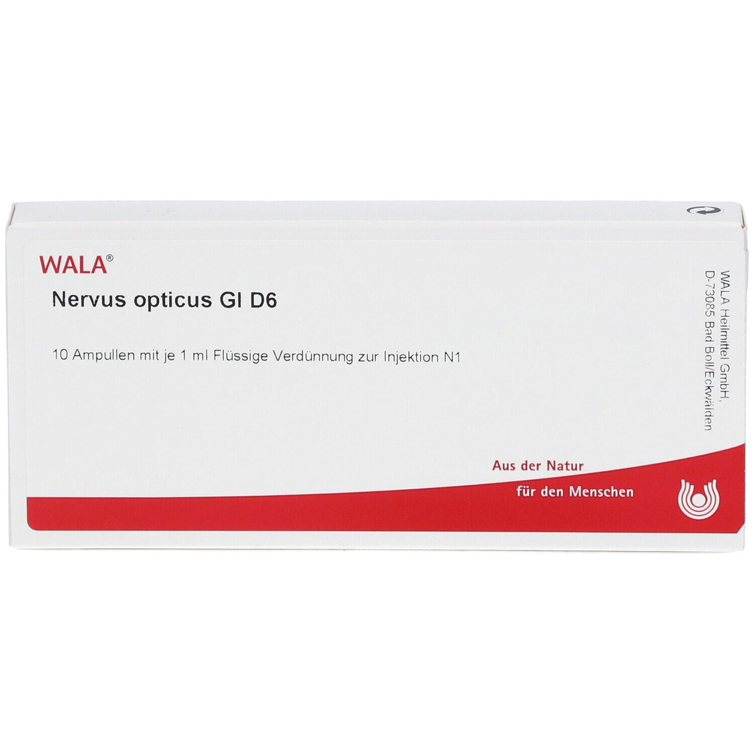 WALA® Nervus opticus Gl D 6