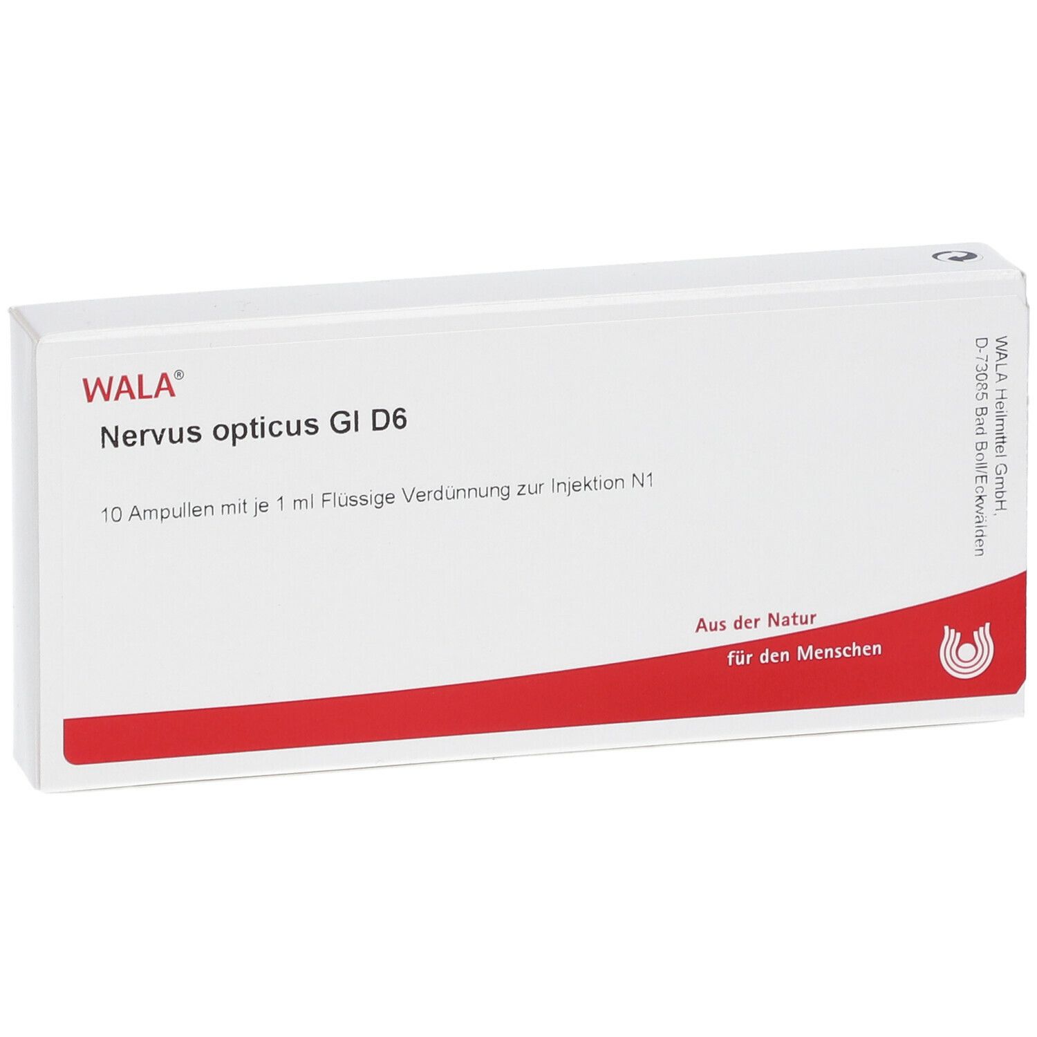 WALA® Nervus opticus Gl D 6