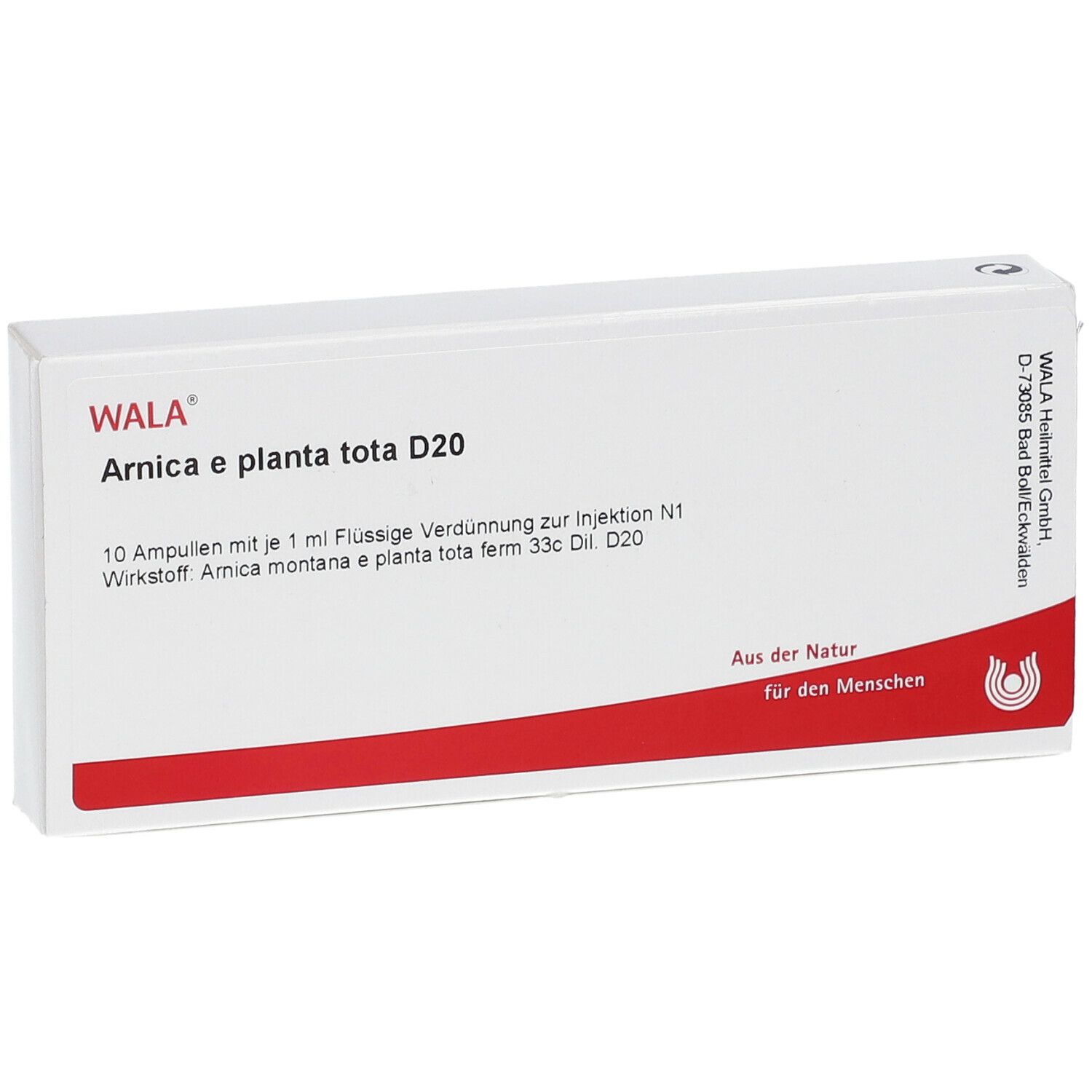 WALA® Arnica E Planta tota D 20 Ampullen