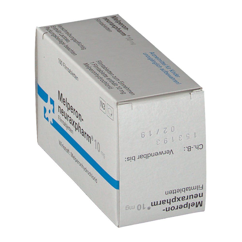 MELPERON-neuraxpharm 10 mg Filmtabletten 100 St