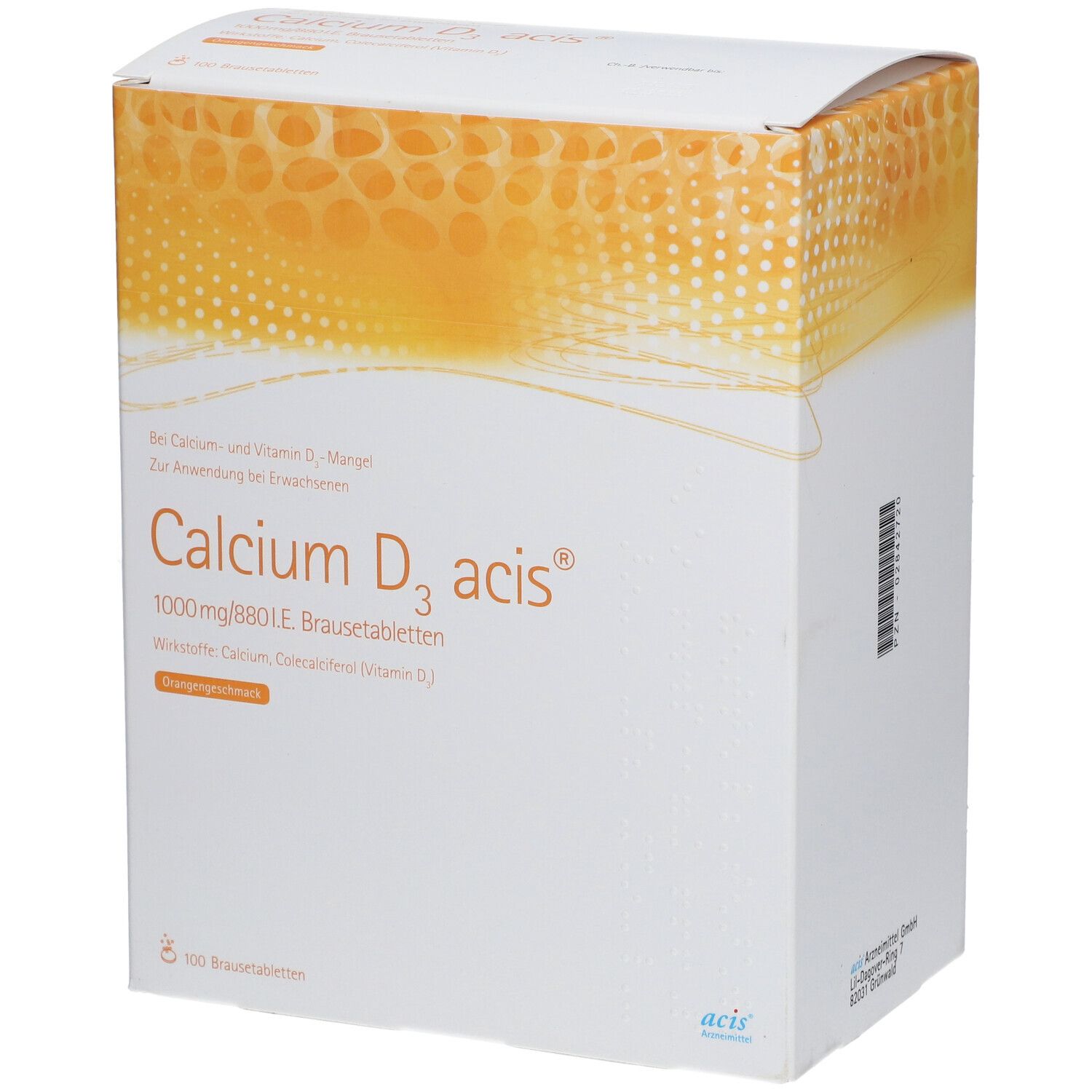 Calcium D3 acis® 1000 mg/880 I.E.