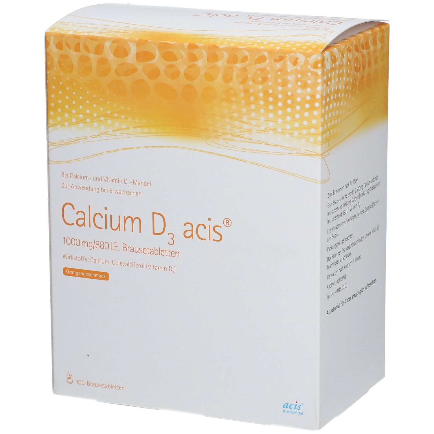 Calcium D3 acis® 1000 mg/880 I.E.