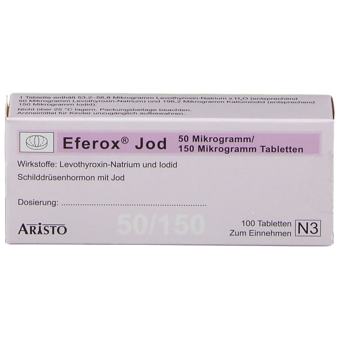 Eferox® Jod 50 µg/150 µg
