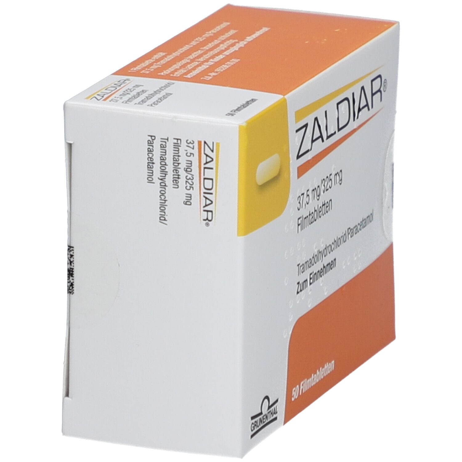 ZALDIAR 37,5 mg/325 mg Filmtabletten