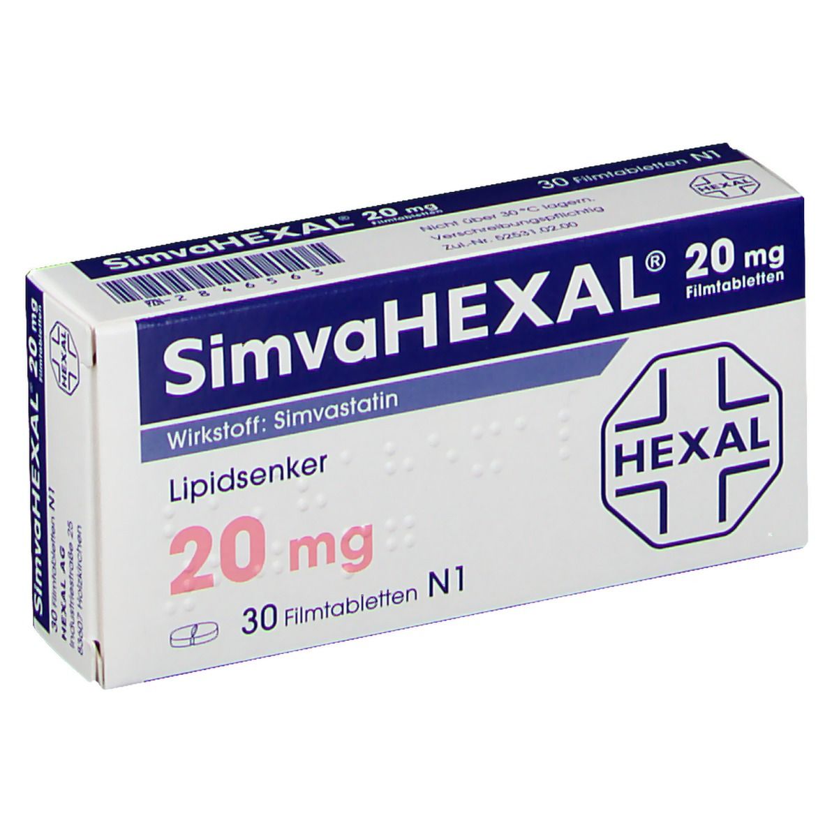 SimvaHEXAL® 20 mg