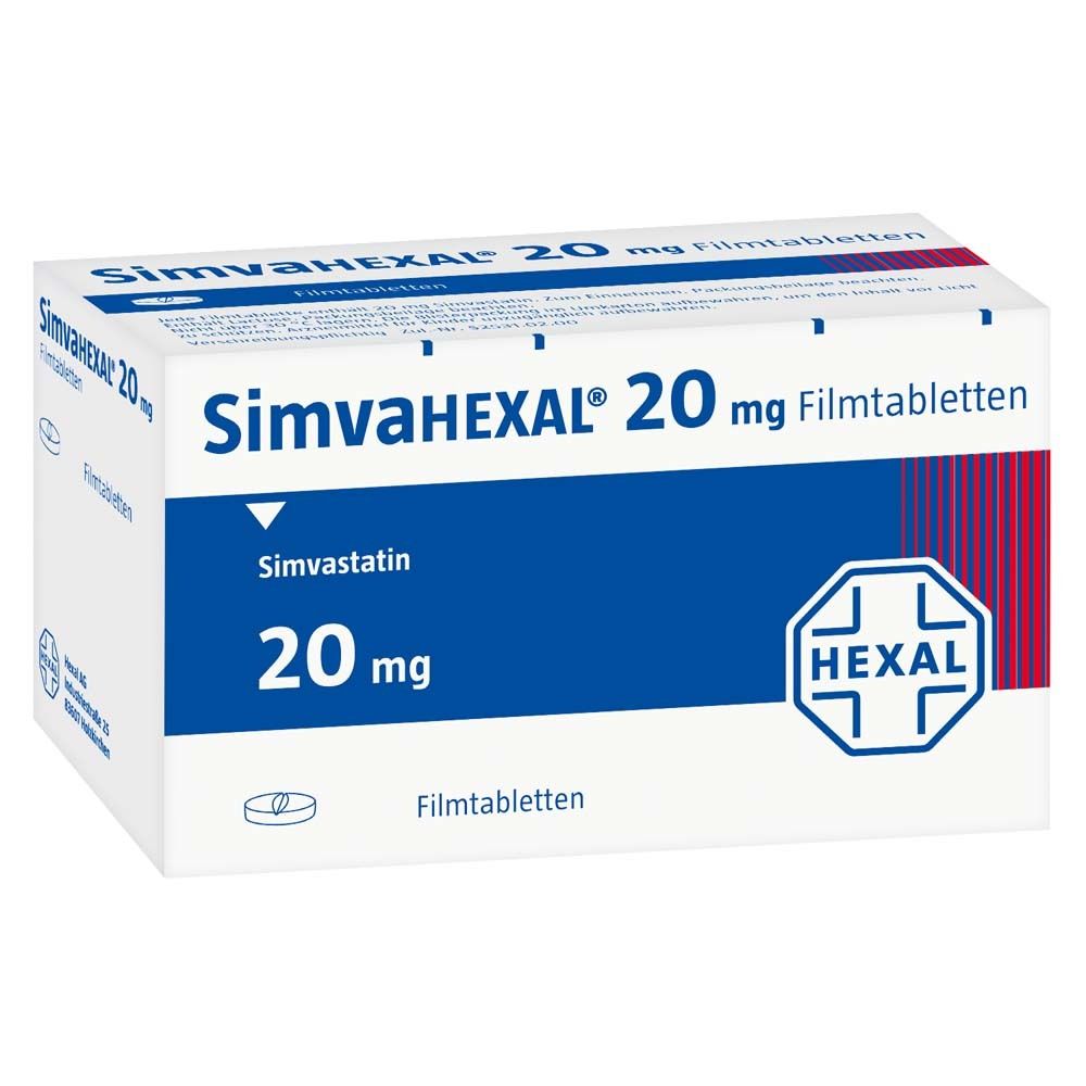 Simvahexal 20 mg Filmtabletten 100 St