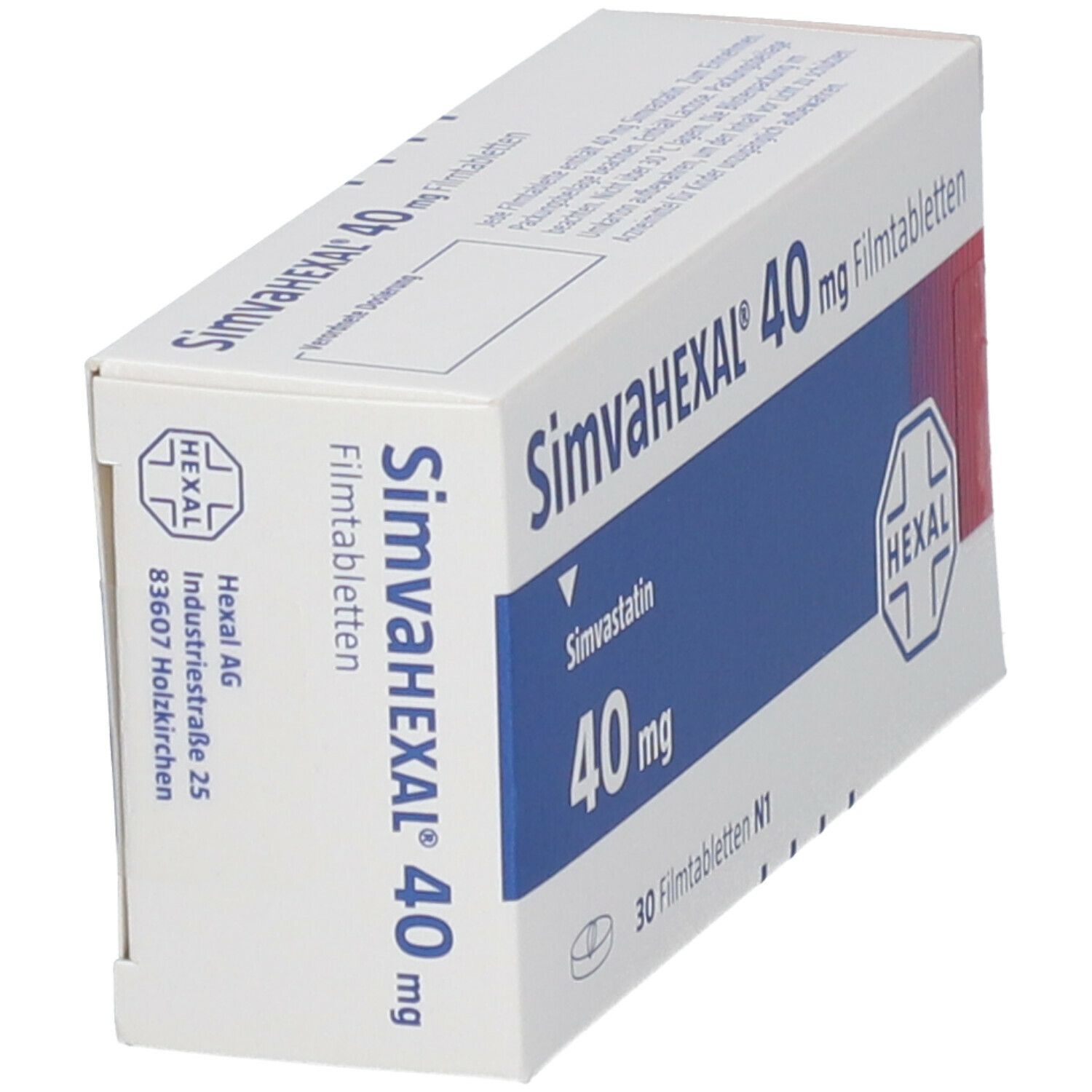 Simvahexal 40 mg Filmtabletten 30 St