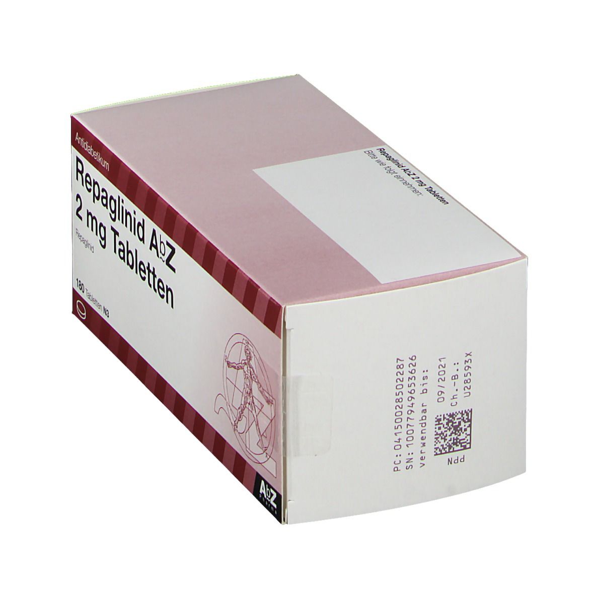 Repaglinid AbZ 2 mg Tabletten 180 St