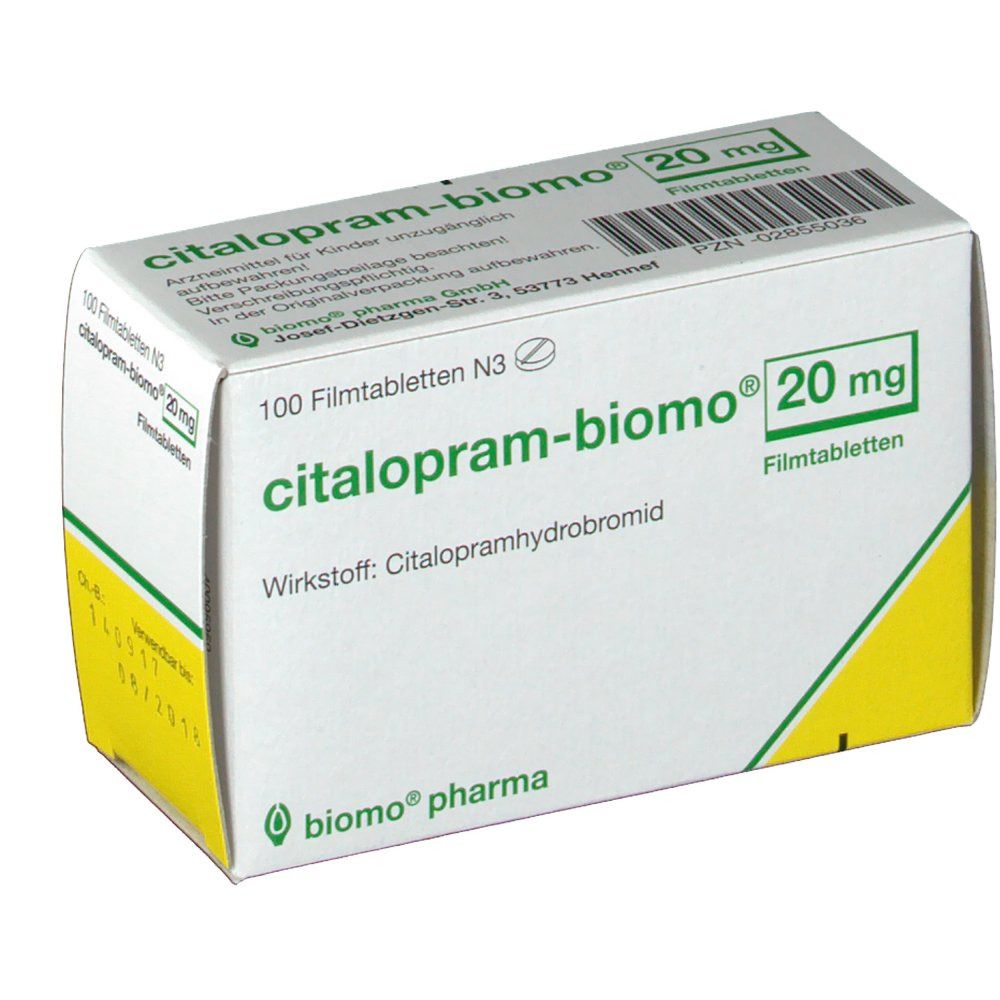 citalopram-biomo® 20 mg
