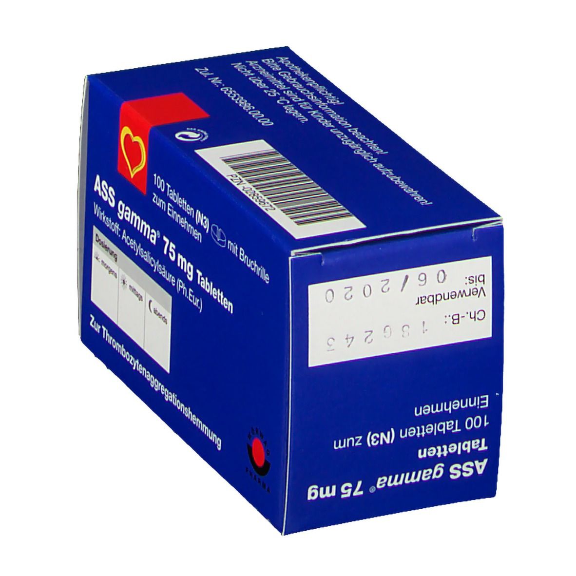 ASS gamma® 75 mg Tabletten