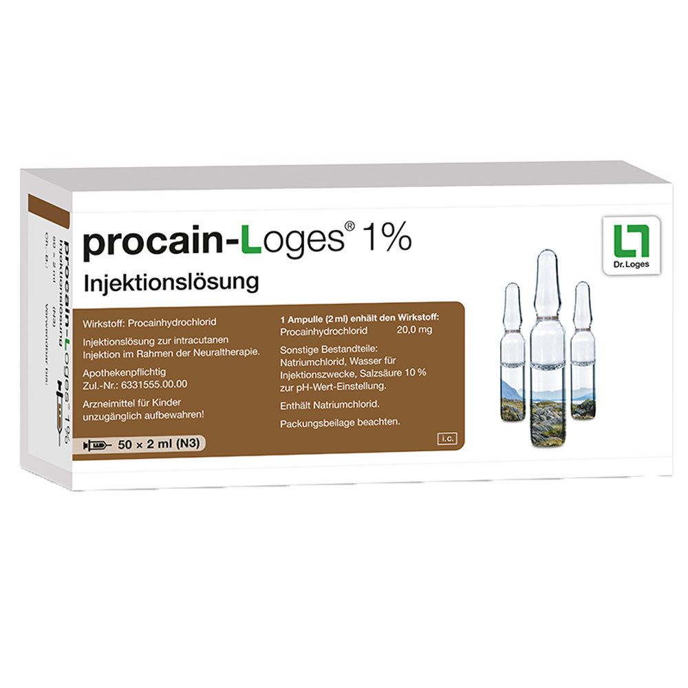 procain-Loges® 1% Injektionslösung Ampullen