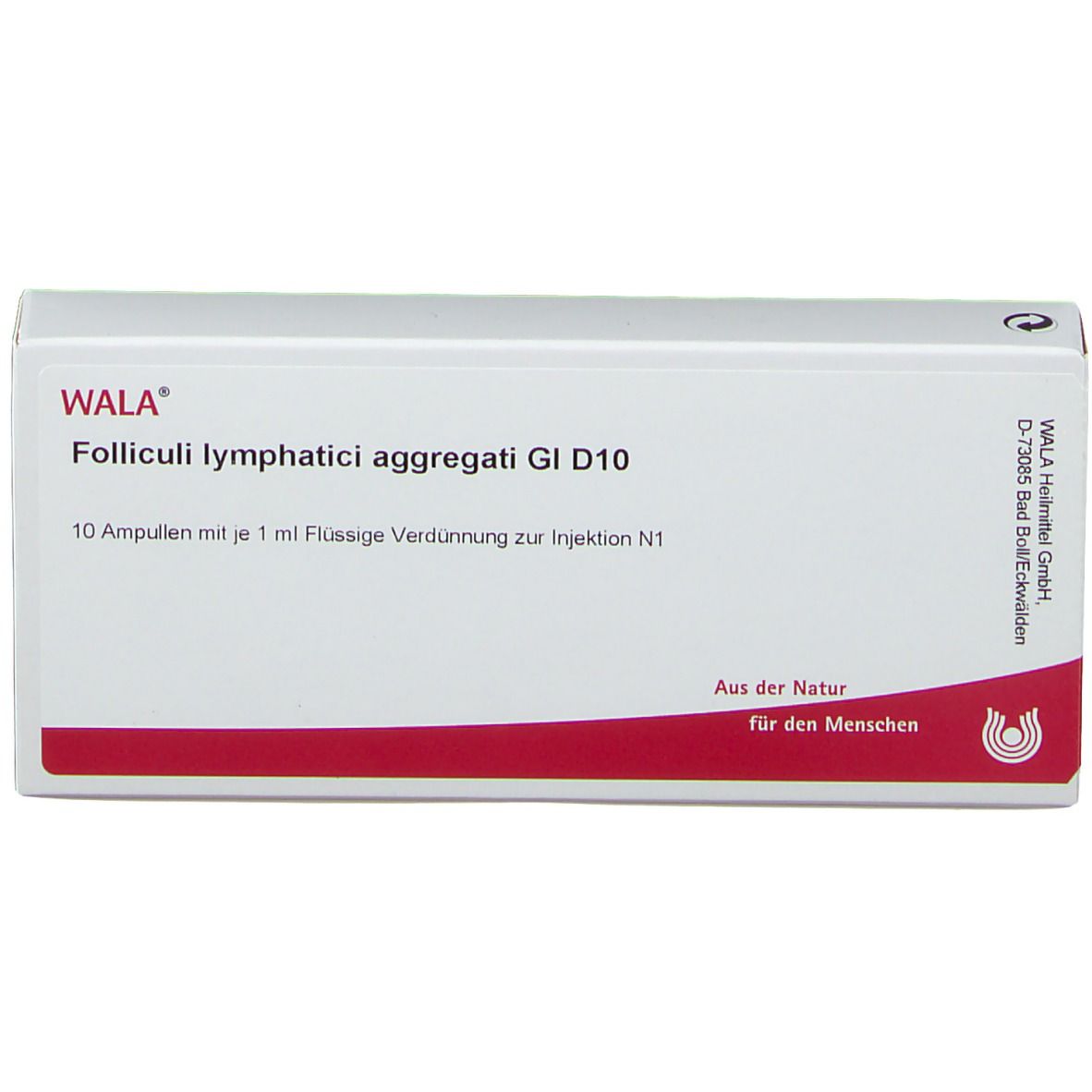 WALA® Folliculi lymphatici aggregati Gl D 10