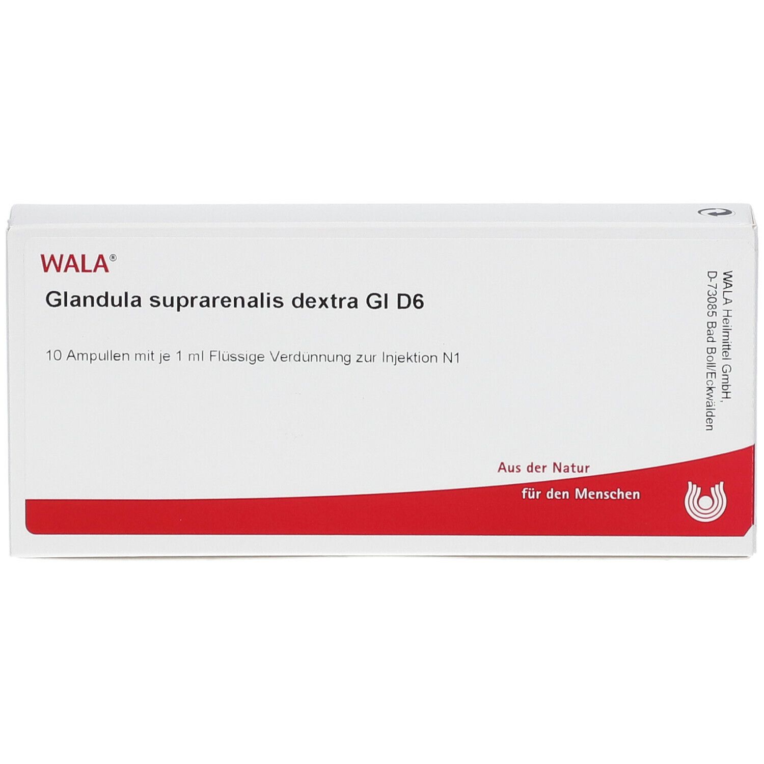 WALA® Glandula suprarenalis dextra Gl D 6