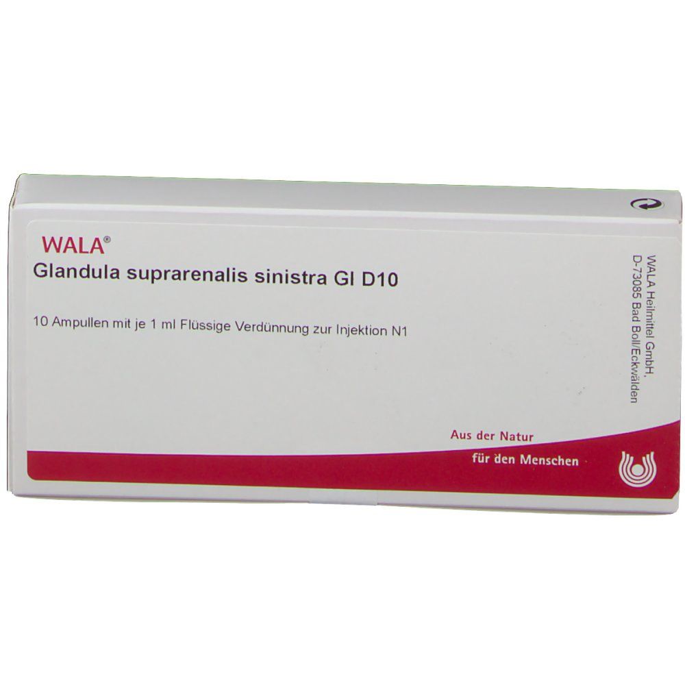 WALA® Glandula suprarenalis sinistra Gl D 10