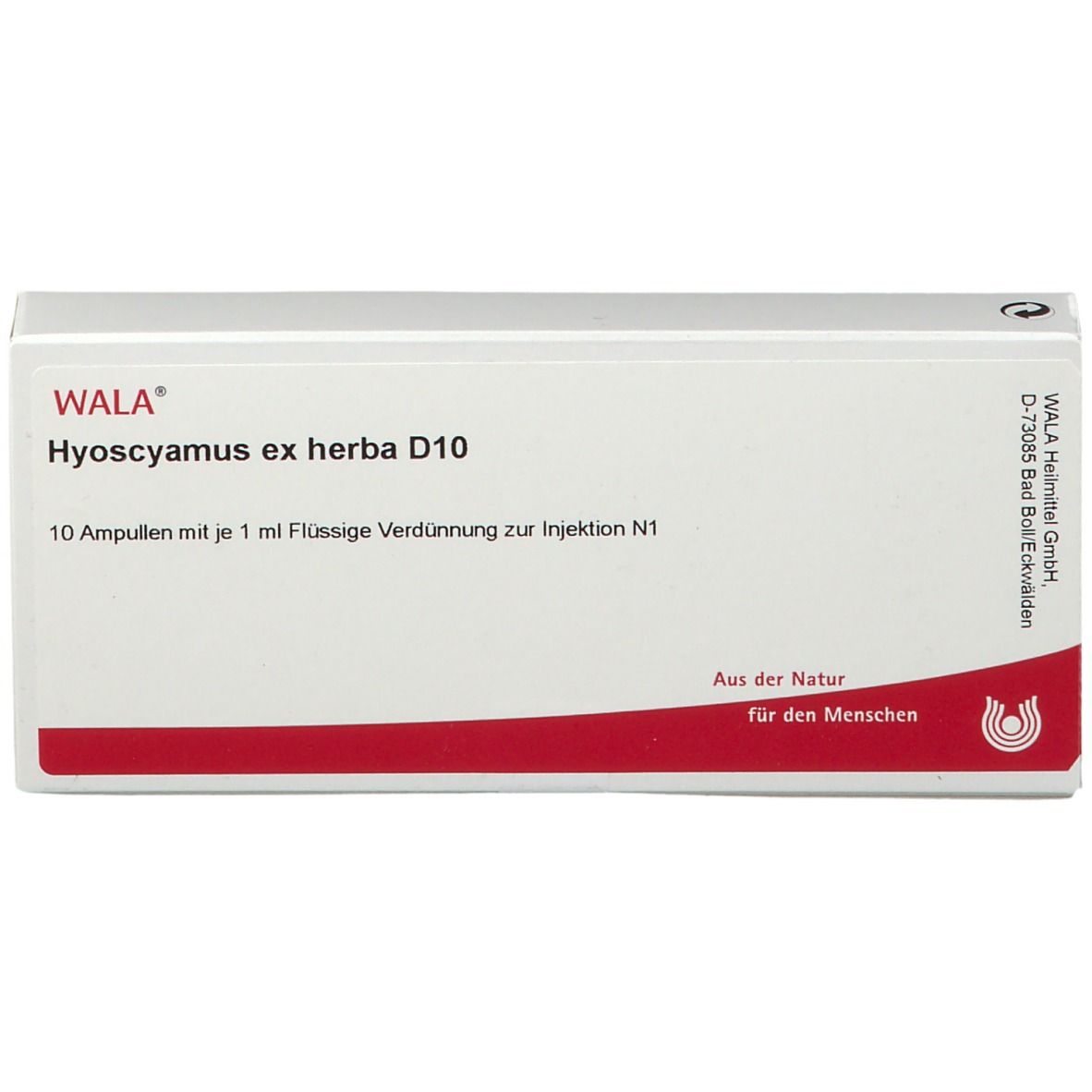 WALA® Hyoscyamus ex herba D 10